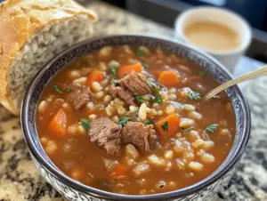 Beef and Barley Soup