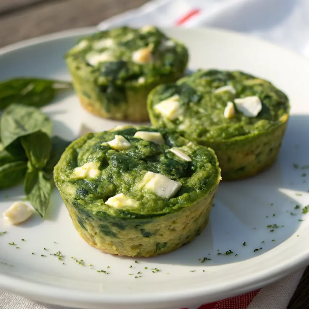 Spinach & Feta Green Goddess Egg Bites