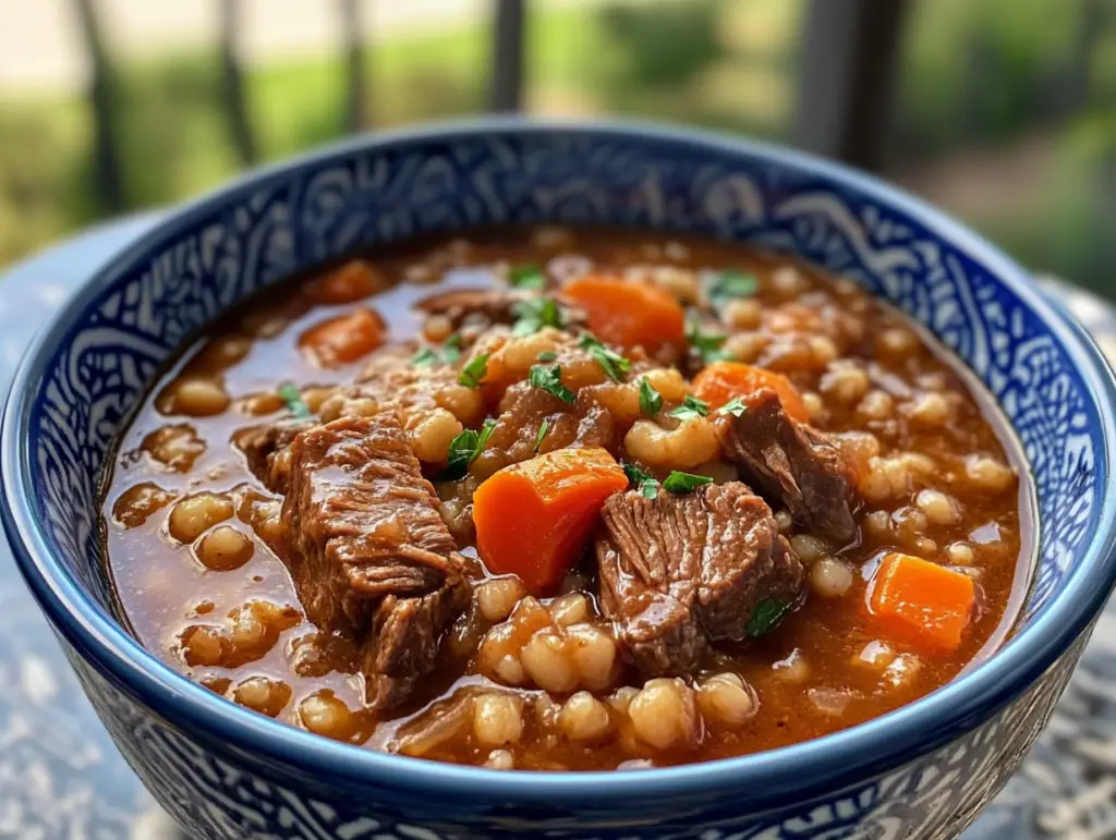 Beef and Barley Soup