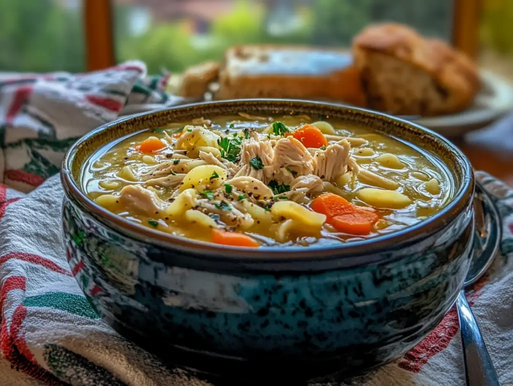 Crack Chicken Noodle Soup