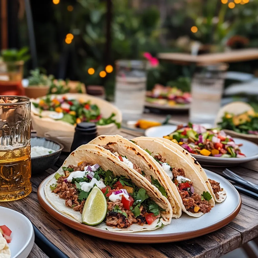 left overs tacos