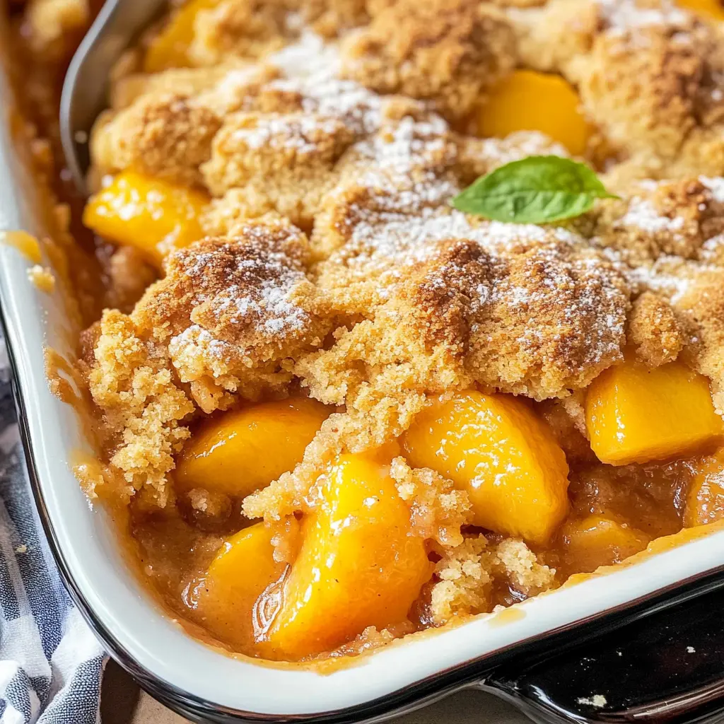 Peach Cobbler