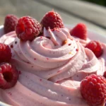Whipped Raspberry Protein Mousse