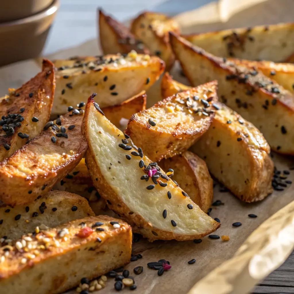High-Protein "Everything Bagel" Savory Wedges