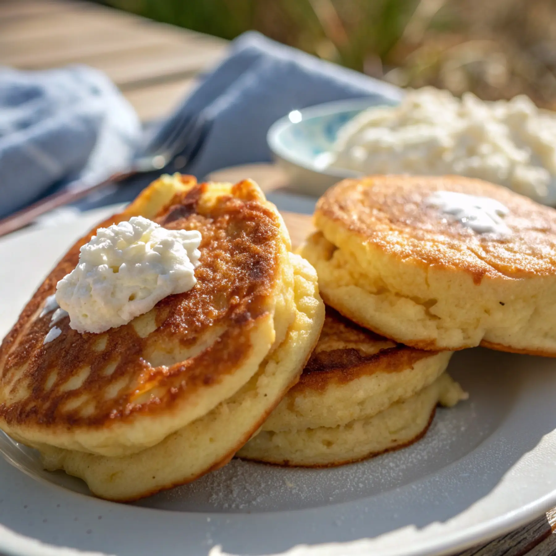 3-Minute Blender Cottage Cheese Pancakes