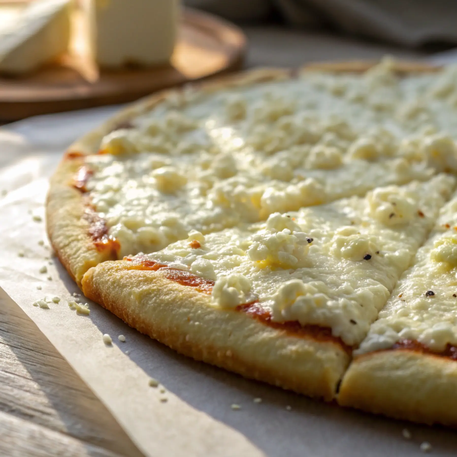 Flourless Cottage Cheese Pizza Crust