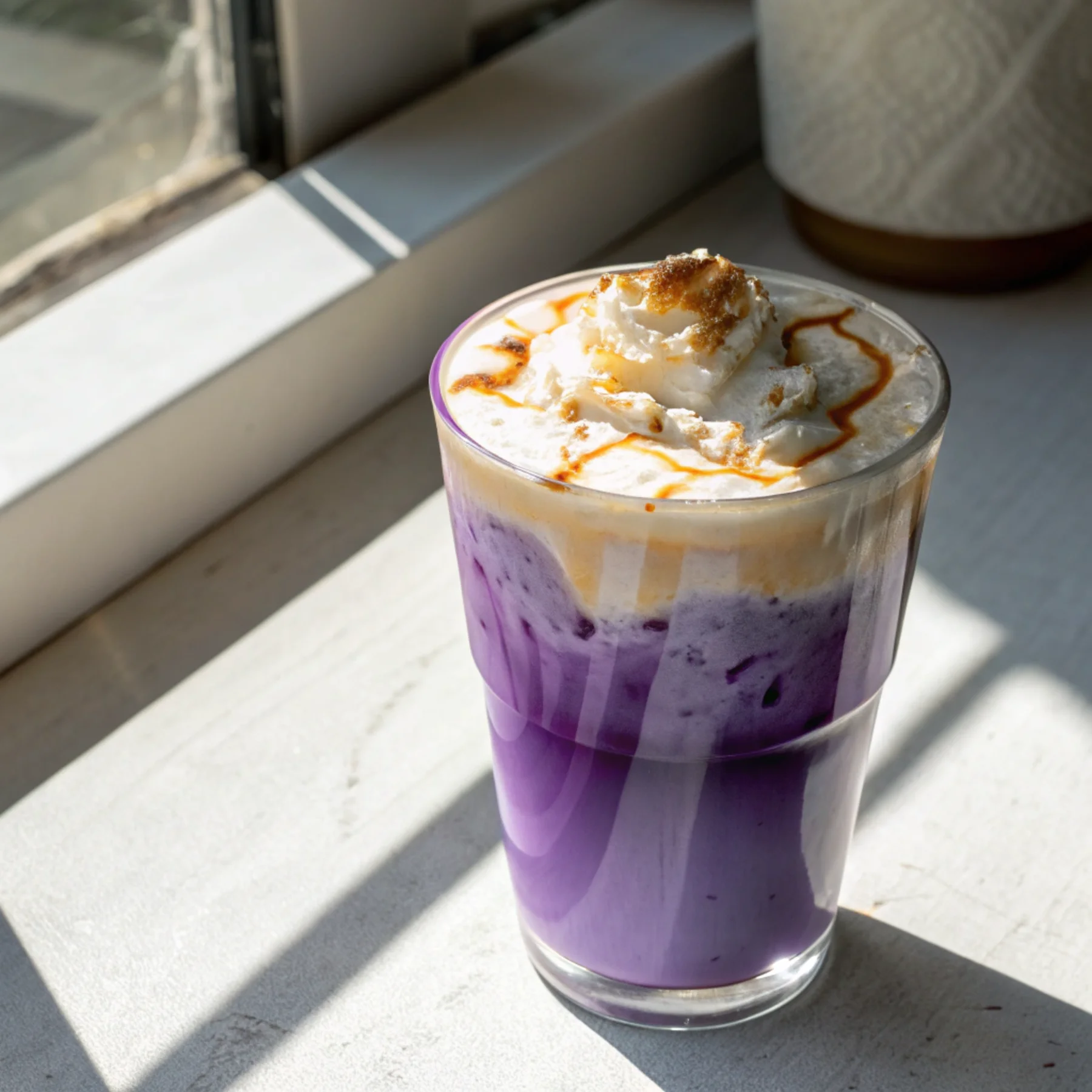 Ube Coconut Cloud Latte