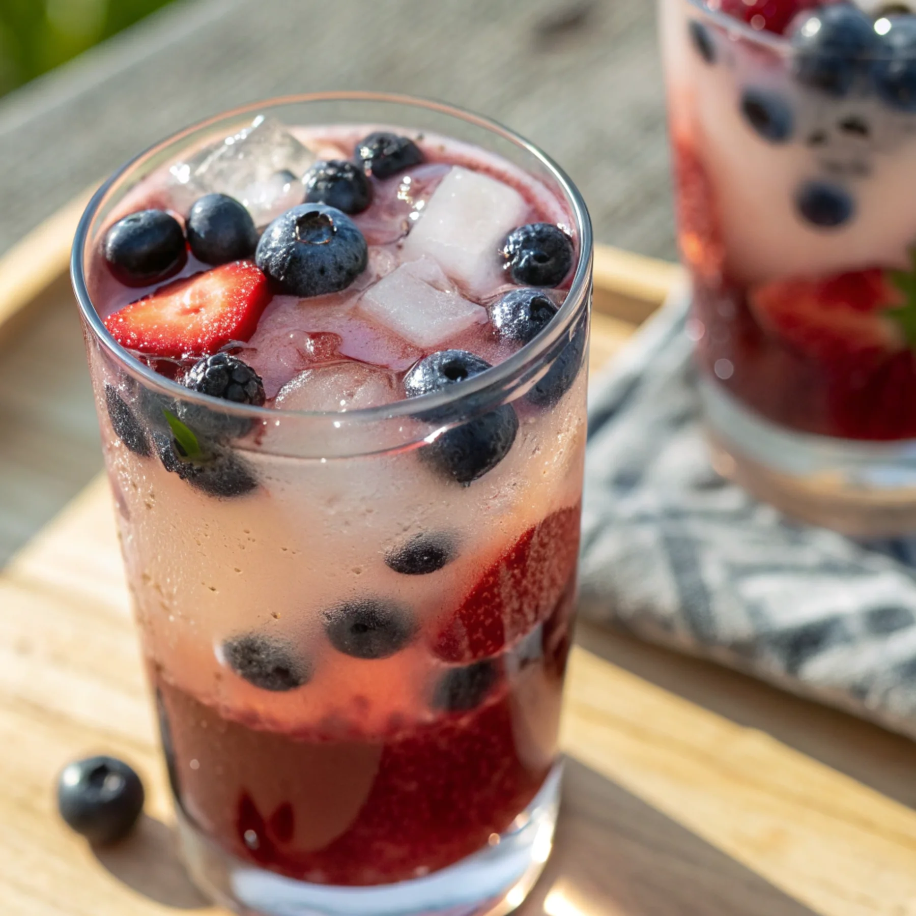 Blueberry Lychee Jelly Refresher
